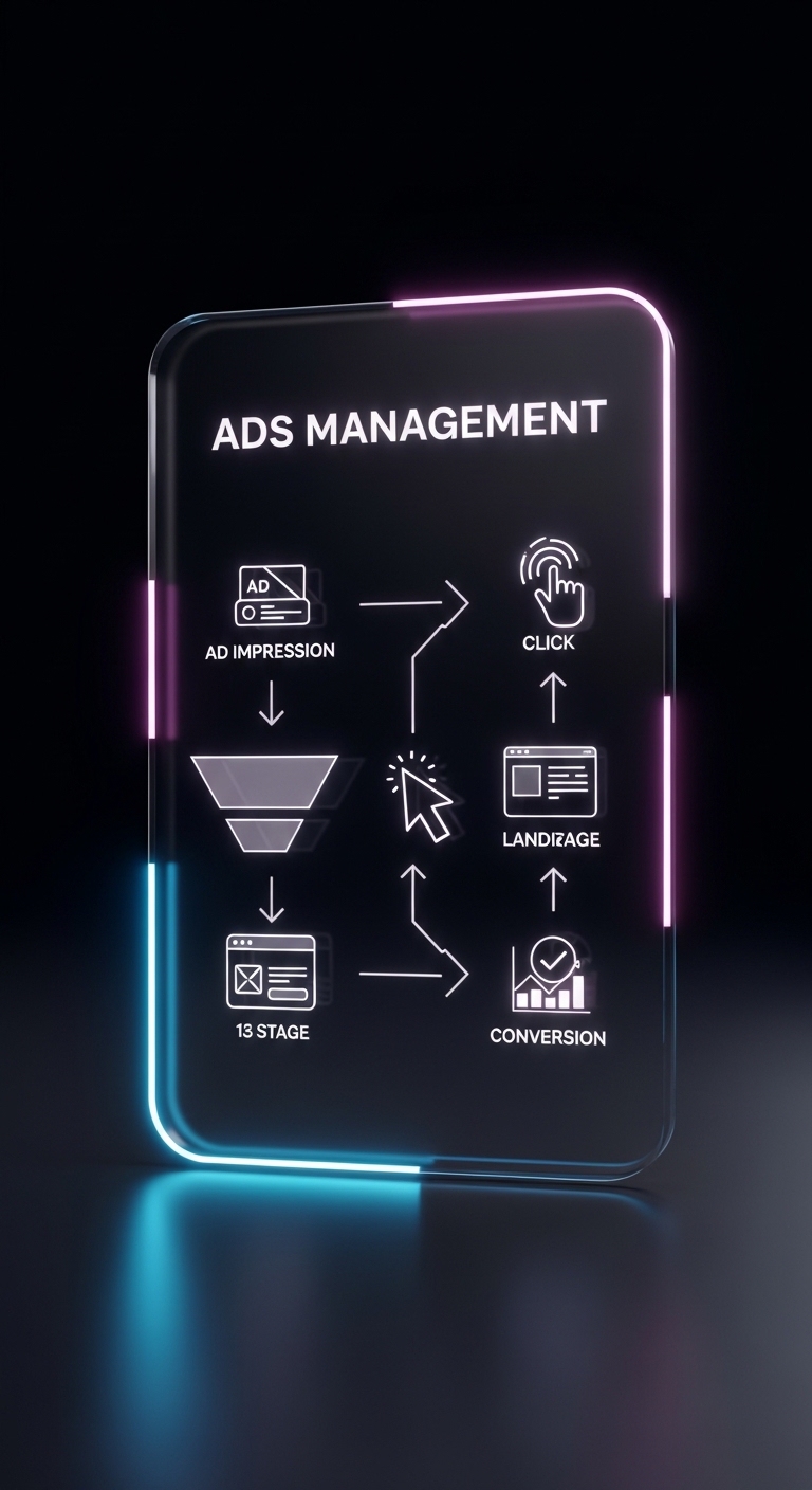 Ads management tilted